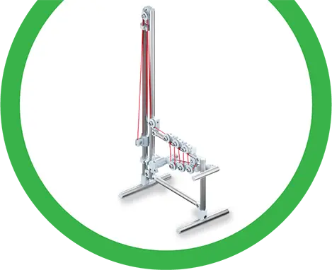 からくりの仕組みをDIYで体感できる動滑車からくり 応用編