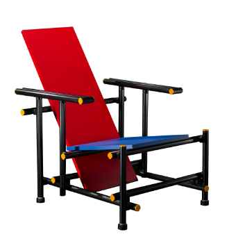 RED AND BLUE CHAIR イメージ