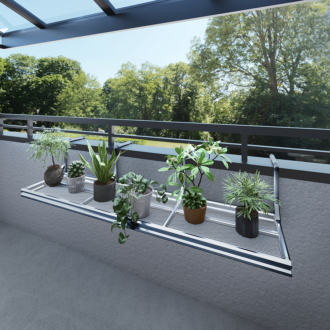 壁掛けフラワーシェルフ